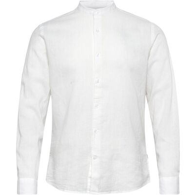 Lindbergh Linen/Cotton Shirt L/S M WHITE M Lindbergh Linen/Cotton Shirt L/S M WHITE M