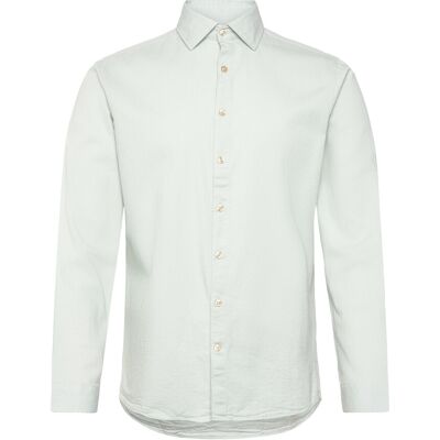 Lindbergh Soft Indigo Stretch Shirt L/S XL ICE BLUE XL Lindbergh Soft Indigo Stretch Shirt L/S XL ICE BLUE XL