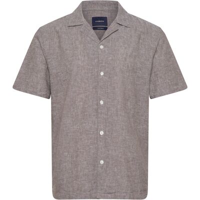Lindbergh Casual Linen Blend Resort S/Scasual Linen Blend Resort S/S XXXL DK STONE XXXL Lindbergh Casual Linen Blend Resort S/Scasual Linen Blend Resort S/S XXXL DK STONE XXXL