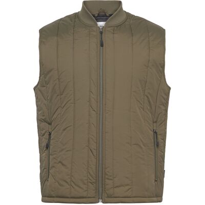 Lindbergh Quilted Waistcoat S ARMY S Lindbergh Quilted Waistcoat S ARMY S