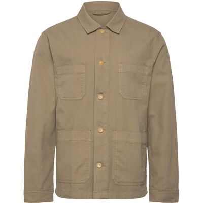 Lindbergh Embroidered Overshirt S ARMY S Lindbergh Embroidered Overshirt S ARMY S