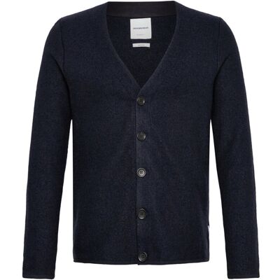 Lindbergh Wool Blend Cardigan S NAVY S Lindbergh Wool Blend Cardigan S NAVY S