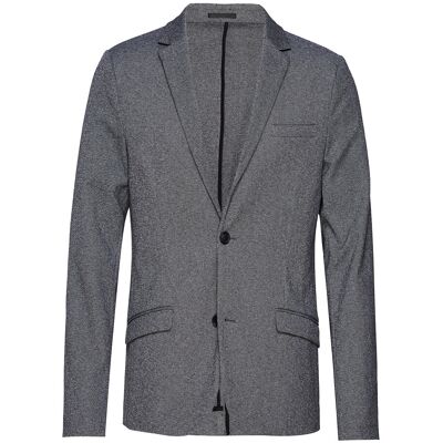 Lindbergh Superflex Knitted Blazer L GREY MIX L Lindbergh Superflex Knitted Blazer L GREY MIX L