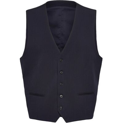 Lindbergh Superflex Relaxed Waistcoat L NAVY L Lindbergh Superflex Relaxed Waistcoat L NAVY L