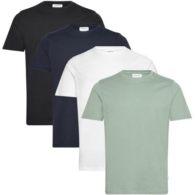 Lindbergh 4Pk Basic Tee S/S XXL MULTI 126 XXL Lindbergh 4Pk Basic Tee S/S XXL MULTI 126 XXL