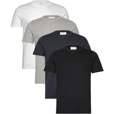 Lindbergh 4Pk Basic Tee S/S M MULTI 423 M Lindbergh 4Pk Basic Tee S/S M MULTI 423 M