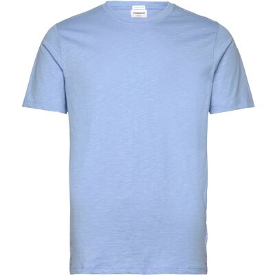 Lindbergh Organic Slub Yarn O-Neck Tee S/S XXL LT BLUE XXL Lindbergh Organic Slub Yarn O-Neck Tee S/S XXL LT BLUE XXL