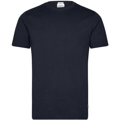 Lindbergh Organic Slub Yarn O-Neck Tee S/S XXXL NAVY XXXL Lindbergh Organic Slub Yarn O-Neck Tee S/S XXXL NAVY XXXL