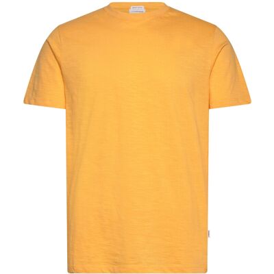 Lindbergh Organic Slub Yarn O-Neck Tee S/S M SOFT ORANGE M Lindbergh Organic Slub Yarn O-Neck Tee S/S M SOFT ORANGE M