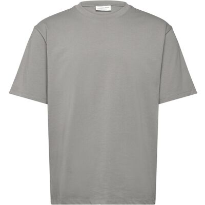 Lindbergh O-Neck Tee Oversize S/S S STONE GREY S Lindbergh O-Neck Tee Oversize S/S S STONE GREY S