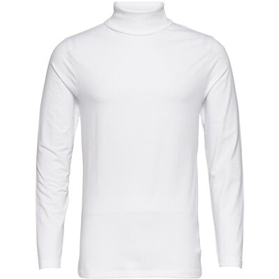 Lindbergh Roll Neck Tee L/S XXL WHITE XXL Lindbergh Roll Neck Tee L/S XXL WHITE XXL
