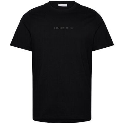 Lindbergh Print Tee S/S M BLACK 424 M Lindbergh Print Tee S/S M BLACK 424 M