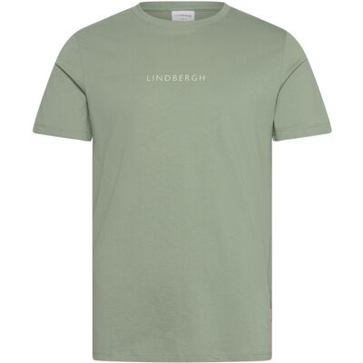 Lindbergh Print Tee S/S S SAGE GREEN S Lindbergh Print Tee S/S S SAGE GREEN S