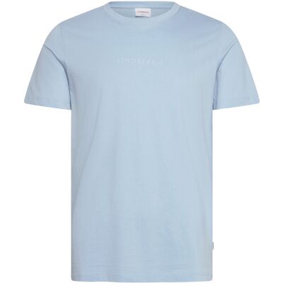 Lindbergh Print Tee S/S L SOFT BLUE L Lindbergh Print Tee S/S L SOFT BLUE L