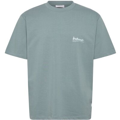 Lindbergh Brand Carrier Oversize Tee S/S XXL DK AQUA XXL Lindbergh Brand Carrier Oversize Tee S/S XXL DK AQUA XXL