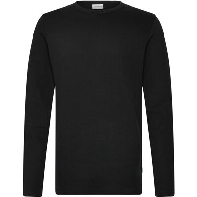 Lindbergh Basic O-Neck Tee L/S S BLACK S Lindbergh Basic O-Neck Tee L/S S BLACK S