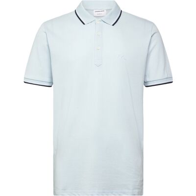 Lindbergh Polo Shirt W?. Contrast Piping M LT BLUE SKY M Lindbergh Polo Shirt W?. Contrast Piping M LT BLUE SKY M