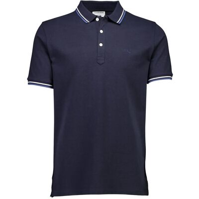 Lindbergh Polo Shirt W?. Contrast Piping XXXL NAVY 424 XXXL Lindbergh Polo Shirt W?. Contrast Piping XXXL NAVY 424 XXXL