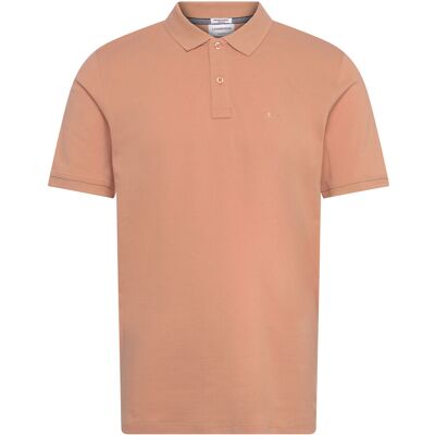 Lindbergh Polo Tee S/S L DUSTY CORAL L Lindbergh Polo Tee S/S L DUSTY CORAL L