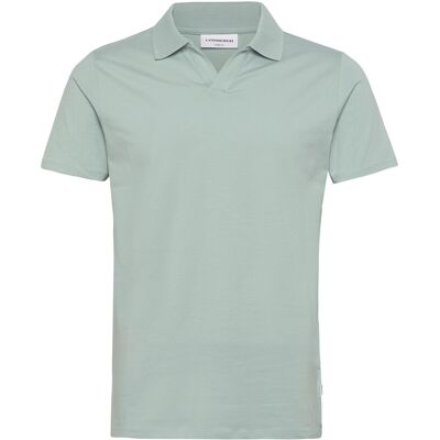 Lindbergh Stretch Polo Shirt S/S XXL DUSTY AQUA XXL Lindbergh Stretch Polo Shirt S/S XXL DUSTY AQUA XXL