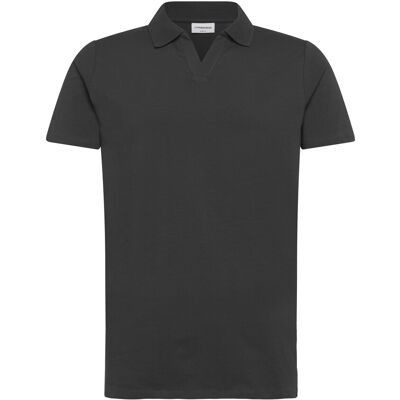 Lindbergh Stretch Polo Shirt S/S XXXL EBONY BROWN XXXL Lindbergh Stretch Polo Shirt S/S XXXL EBONY BROWN XXXL