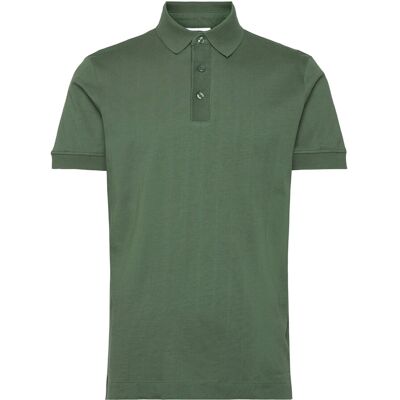 Lindbergh Needle Drop Polo S/S M PINE GREEN M Lindbergh Needle Drop Polo S/S M PINE GREEN M