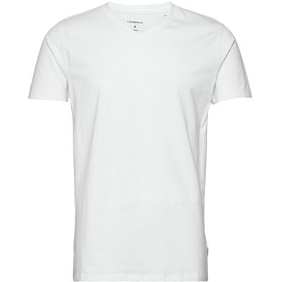 Lindbergh Mens Stretch V-Neck Tee S/S S WHITE S Lindbergh Mens Stretch V-Neck Tee S/S S WHITE S