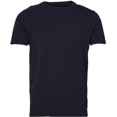 Lindbergh Mens Stretch Crew Neck Tee S/S S NAVY S Lindbergh Mens Stretch Crew Neck Tee S/S S NAVY S