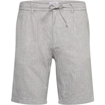 Lindbergh Linen Blend Herringbone Short M GREY M Lindbergh Linen Blend Herringbone Short M GREY M
