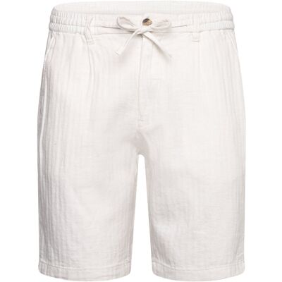 Lindbergh Linen Blend Herringbone Short M OPTICAL WHITE M Lindbergh Linen Blend Herringbone Short M OPTICAL WHITE M