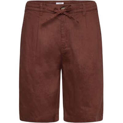Lindbergh Linen Shorts L BROWN L Lindbergh Linen Shorts L BROWN L