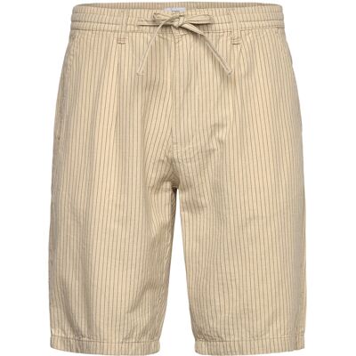 Lindbergh Striped Linen Shorts XL SAND XL Lindbergh Striped Linen Shorts XL SAND XL