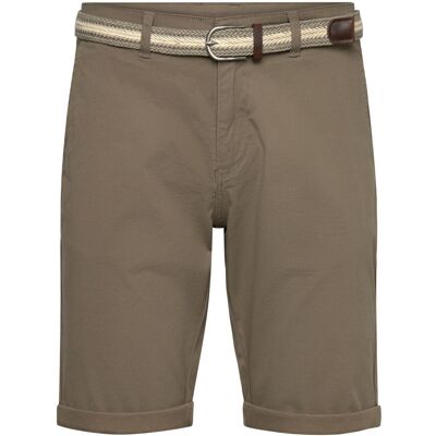 Lindbergh Superflex Chino Shorts W?. Belt S DEEP STONE S Lindbergh Superflex Chino Shorts W?. Belt S DEEP STONE S