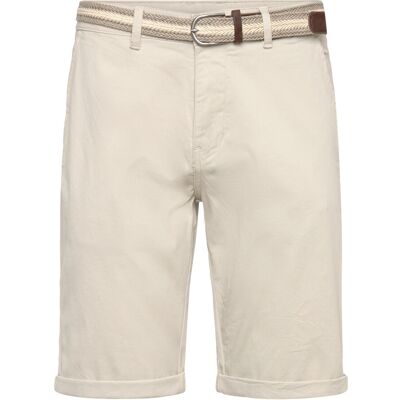 Lindbergh Superflex Chino Shorts W?. Belt S ECRU S Lindbergh Superflex Chino Shorts W?. Belt S ECRU S
