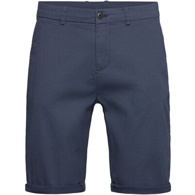 Lindbergh Superflex Aop Chino Shorts M NAVY M Lindbergh Superflex Aop Chino Shorts M NAVY M