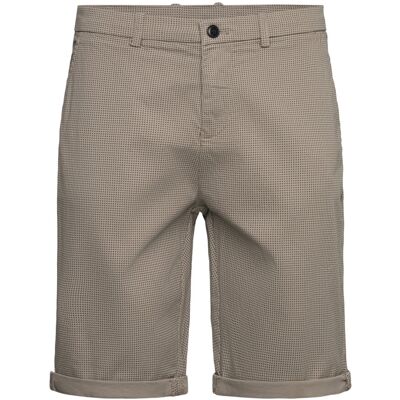 Lindbergh Superflex Aop Chino Shorts M STONE M Lindbergh Superflex Aop Chino Shorts M STONE M