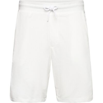 Lindbergh Towel Shorts With Elastic Waist L OFF WHITE L Lindbergh Towel Shorts With Elastic Waist L OFF WHITE L