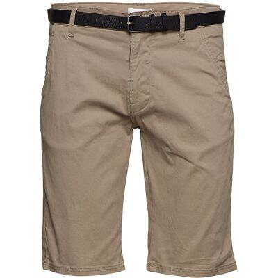 Lindbergh Classic Chino Shorts W?. Belt S DK SAND S Lindbergh Classic Chino Shorts W?. Belt S DK SAND S