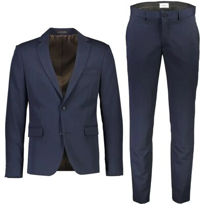 Lindbergh Fine Twill Stretch Suit 54 NAVY 54 Lindbergh Fine Twill Stretch Suit 54 NAVY 54