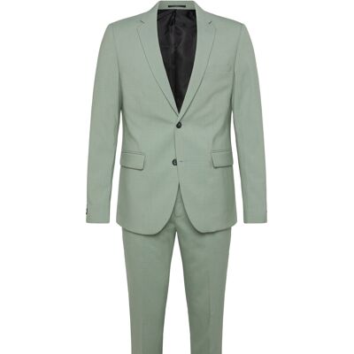 Lindbergh Plain Mens Suit - Normal Length 50 DUSTY GREEN 50 Lindbergh Plain Mens Suit - Normal Length 50 DUSTY GREEN 50