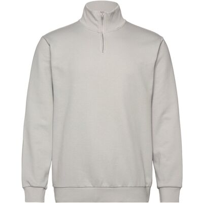 Lindbergh Jersey Half Zip Sweat M SOFT GREY M Lindbergh Jersey Half Zip Sweat M SOFT GREY M