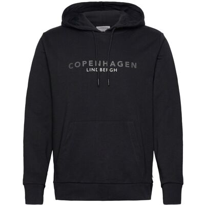 Lindbergh Copenhagen Sweat Hoodie L BLACK 424 L Lindbergh Copenhagen Sweat Hoodie L BLACK 424 L