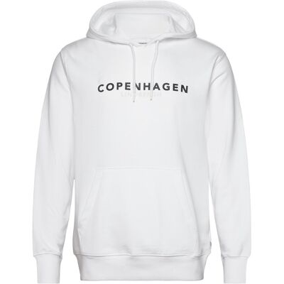 Lindbergh Copenhagen Sweat Hoodie S WHITE 424 S Lindbergh Copenhagen Sweat Hoodie S WHITE 424 S