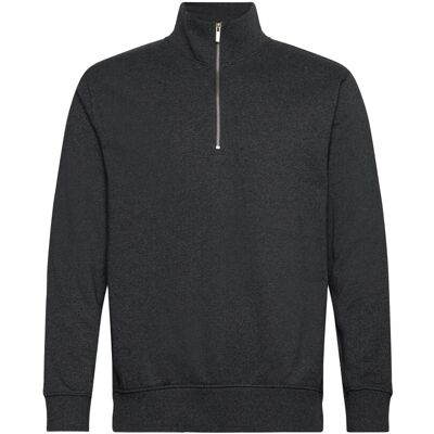 Lindbergh Half Zip Sweat M CHARCOAL M Lindbergh Half Zip Sweat M CHARCOAL M