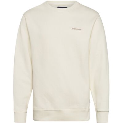 Lindbergh Logo Sweat M VANILLA WHITE M Lindbergh Logo Sweat M VANILLA WHITE M