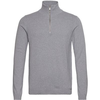 Lindbergh 100% Recycle Knit Half Zip XL DK GREY XL Lindbergh 100% Recycle Knit Half Zip XL DK GREY XL