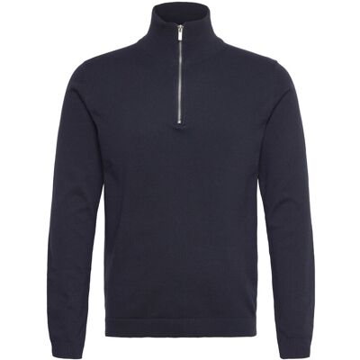 Lindbergh 100% Recycle Knit Half Zip XL NAVY XL Lindbergh 100% Recycle Knit Half Zip XL NAVY XL