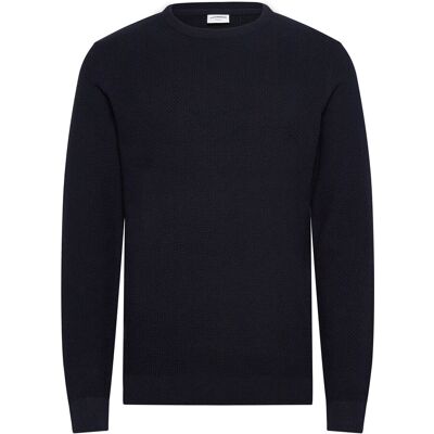 Lindbergh Recycle Structure Knit Jumper M NAVY M Lindbergh Recycle Structure Knit Jumper M NAVY M