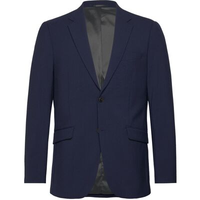 Lindbergh Black Superflex Blazer 58 DK BLUE MEL 58 Lindbergh Black Superflex Blazer 58 DK BLUE MEL 58