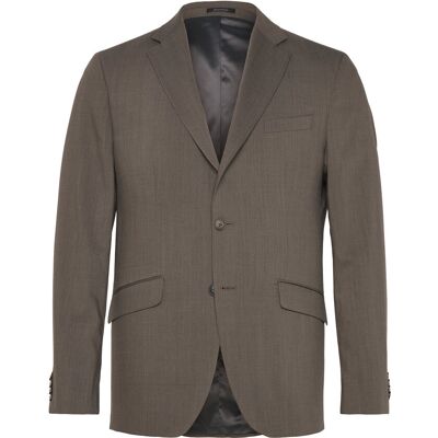 Lindbergh Black Technical Stretch Blazer - Combi Suit 62 DK SAND MEL 62 Lindbergh Black Technical Stretch Blazer - Combi Suit 62 DK SAND MEL 62
